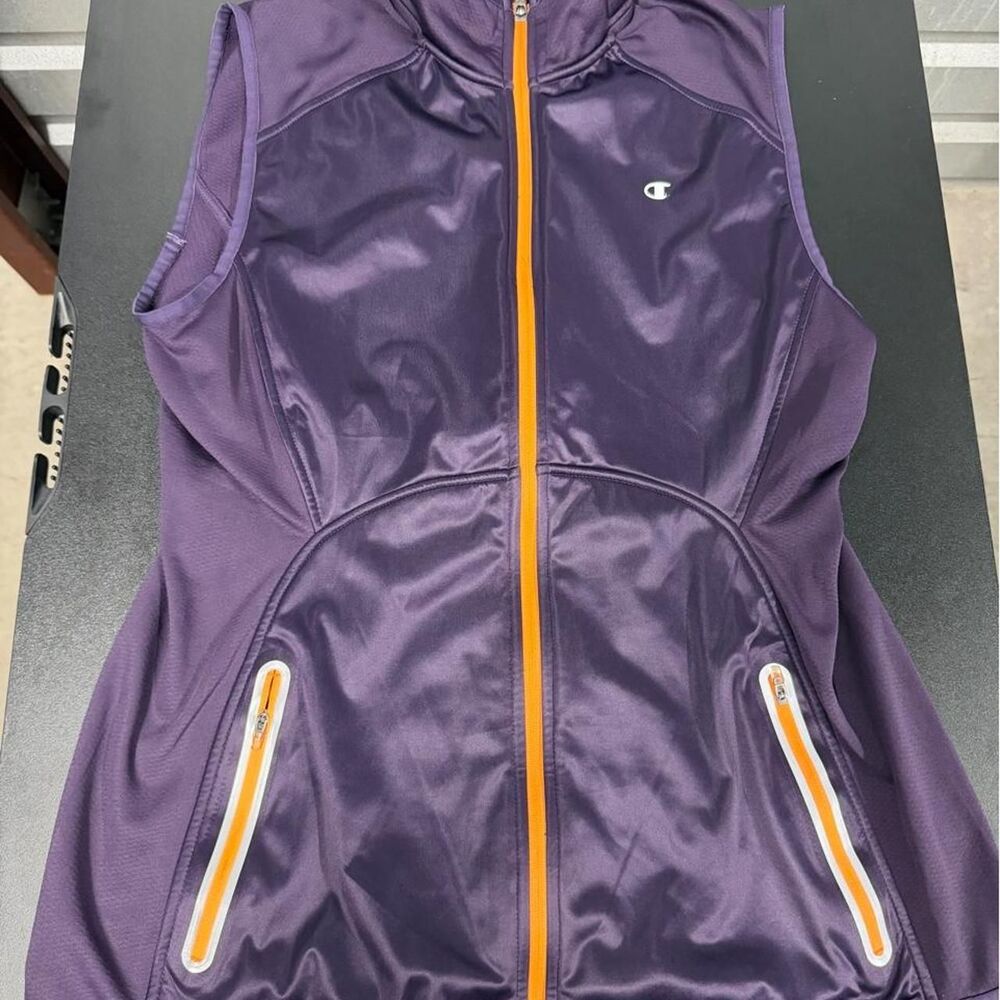 Champion Women's Purple and Navy Vest